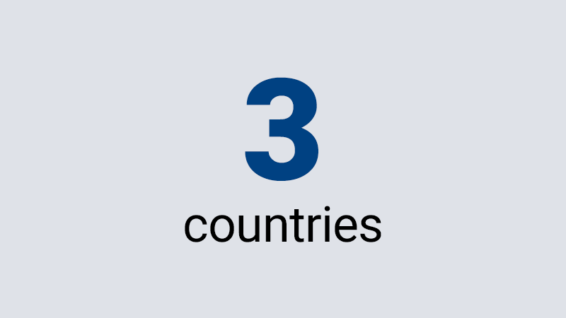 3 countries